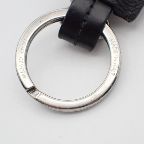 LOUIS VUITTON Porto Cle Cloche Cle Key Ring Monogram Eclipse - Picture 7 of 16